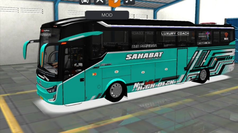 Mod Bussid Bus XHD Ultimate Non Acc Sahabat