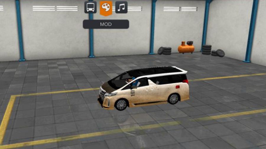 Mod Bussid Mobil Toyota Alphard Single Glass Roof