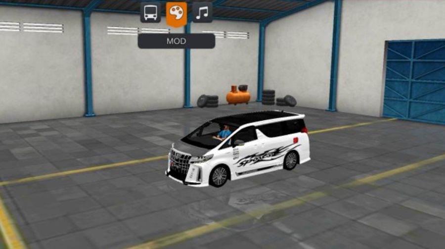 Mod Busid Mobil Toyota Alphard Modifikasi