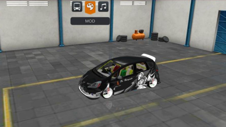 Mod Bussid Mobil Honda Jazz PO. Haryanto