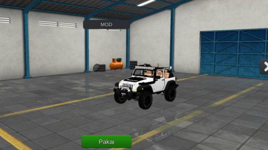 Mod Bussid Mobil Jeep Rubicon Versi 4x4 Offroad