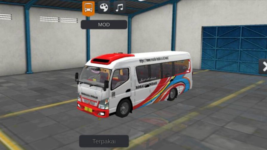 Mod Bussid Mobil Microbus Full Anim Isuzu Elf Rosalia Indah