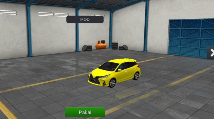 Mod Bussid Mobil Toyota Yaris TRD