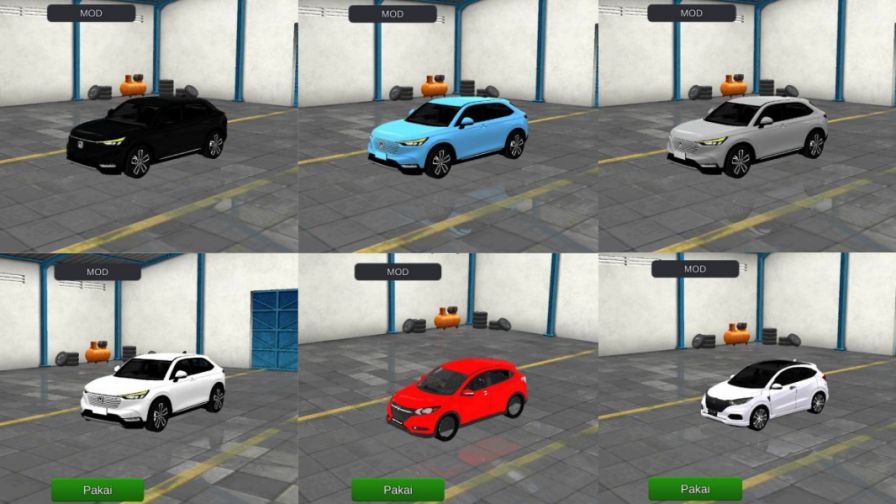 Download Mod Bussid Mobil Honda HR-V