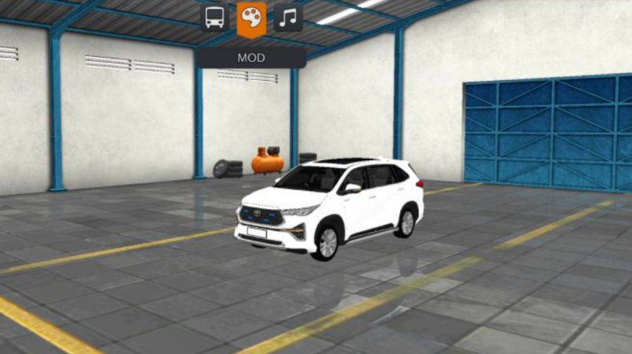 Mod Bussid Mobil Innova Zenix Q Hybrid Modellista White