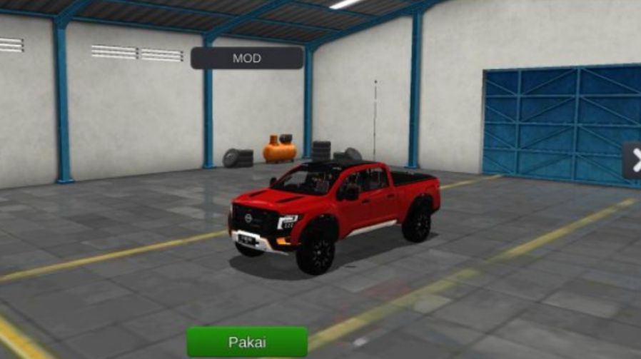 Mod Bussid Mobil Nissan Titan Warrior