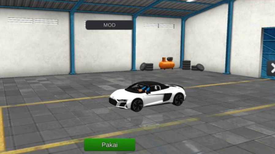 Mod Bussid Mobil Audi R8 Spyder 2020