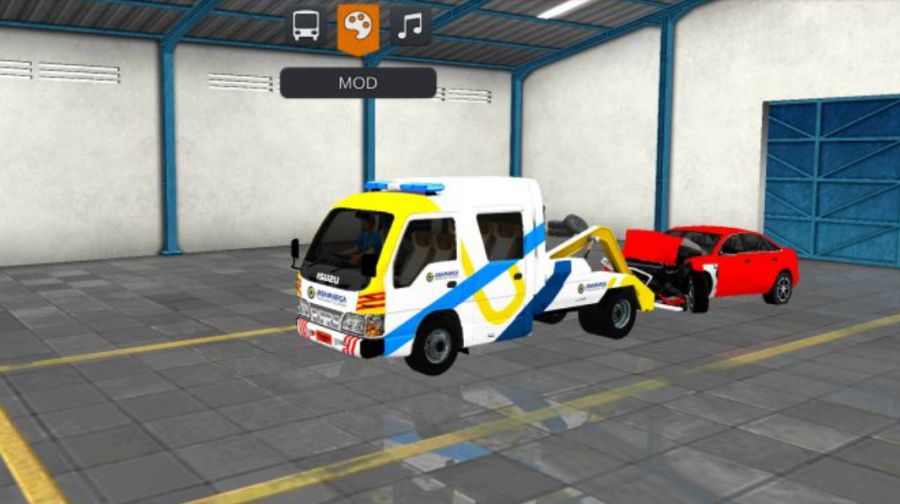 Mod Bussid Mobil Truck Derek Elf NKR