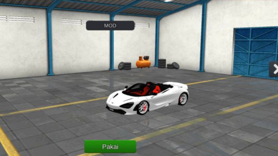 Mod Bussid Mobil McLaren 720S Spider 2020