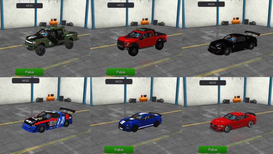 Download Mod Bussid Mobil American Muscle