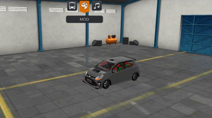 Mod Bussid Mobil Toyota Agya Full Racing Karbon