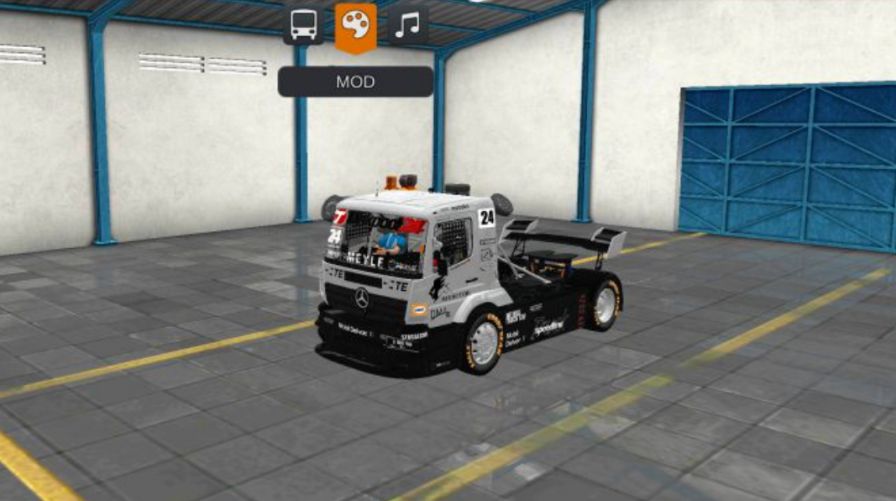 Mod Bussid Mobil Truck Mercedes-Benz Modif Racing 2019